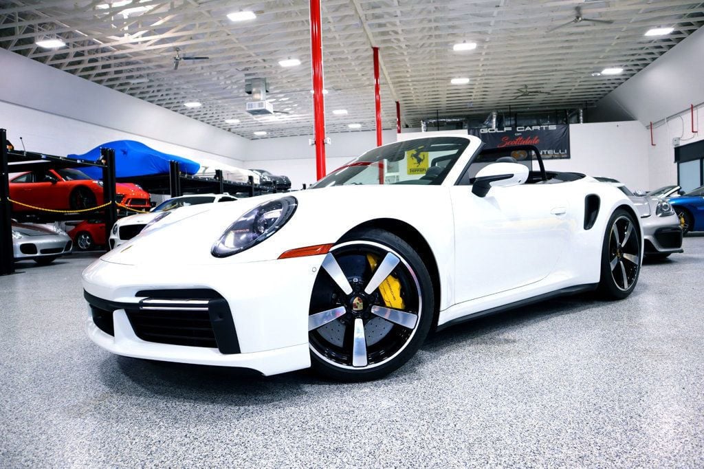 2024 Porsche 911 TURBO S CABRIO * ONLY 2,525 MILES...GIANT Build Spec!! - 22686844 - 2