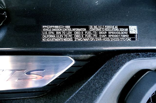 2024 Porsche CARRERA 4GTS CPE AGATE GREY...4,250 Miles...Rare 4GTS!!  - 22900806 - 37
