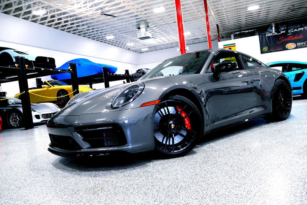 2024 Porsche CARRERA 4GTS CPE AGATE GREY...4,250 Miles...Rare 4GTS!!  - 22900806 - 3