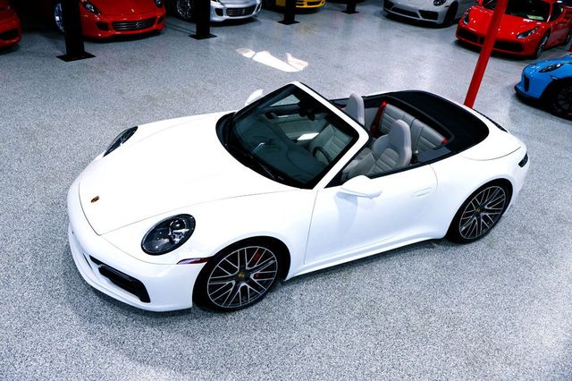 2024 Porsche CARRERA 4S CABRIOLET WHITE...1,545 Miles...Special 4S CAB!! - 22900550 - 6