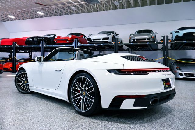 2024 Porsche CARRERA 4S CABRIOLET WHITE...1,545 Miles...Special 4S CAB!! - 22900550 - 8