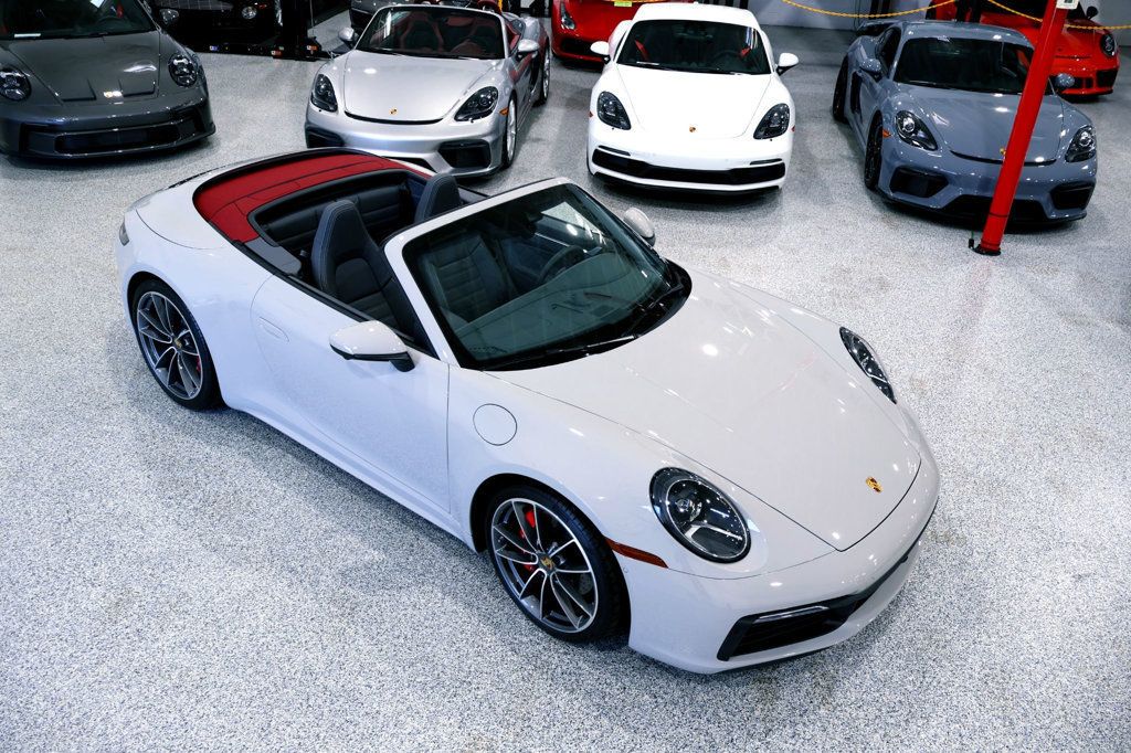 2024 Porsche CARRERA 4S CABRIOLET WHITE...986 Miles...Special 4S CAB!! - 23044978 - 9