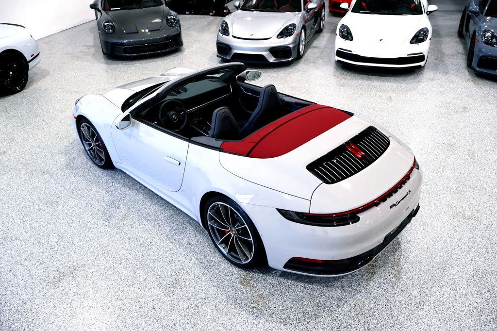 2024 Porsche CARRERA 4S CABRIOLET WHITE...986 Miles...Special 4S CAB!! - 23044978 - 10