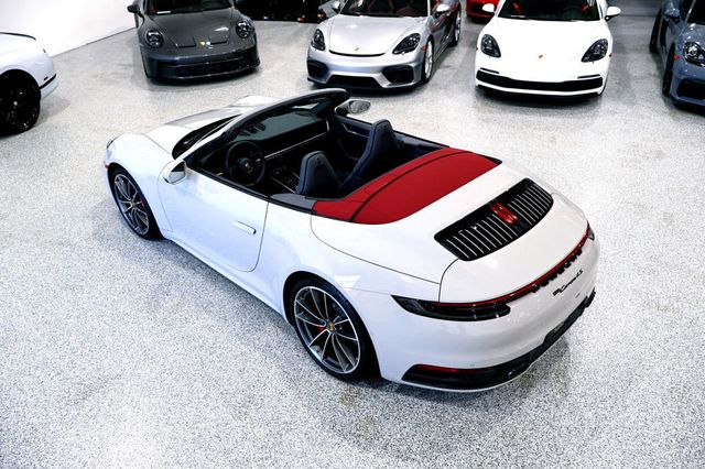 2024 Porsche CARRERA 4S CABRIOLET WHITE...986 Miles...Special 4S CAB!! - 23044978 - 10