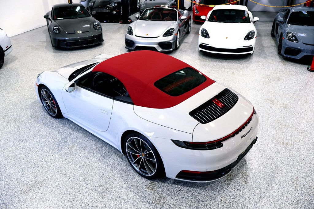 2024 Porsche CARRERA 4S CABRIOLET WHITE...986 Miles...Special 4S CAB!! - 23044978 - 11