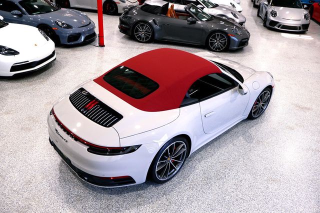 2024 Porsche CARRERA 4S CABRIOLET WHITE...986 Miles...Special 4S CAB!! - 23044978 - 12