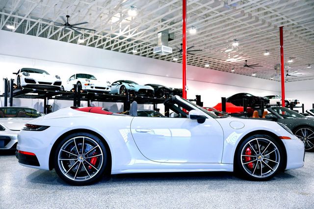 2024 Porsche CARRERA 4S CABRIOLET WHITE...986 Miles...Special 4S CAB!! - 23044978 - 13