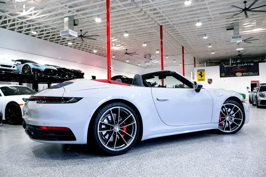 2024 Porsche CARRERA 4S CABRIOLET WHITE...986 Miles...Special 4S CAB!! - 23044978 - 14