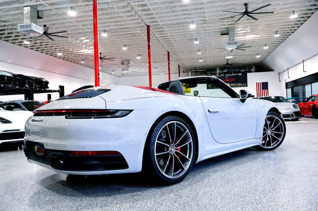 2024 Porsche CARRERA 4S CABRIOLET WHITE...986 Miles...Special 4S CAB!! - 23044978 - 15