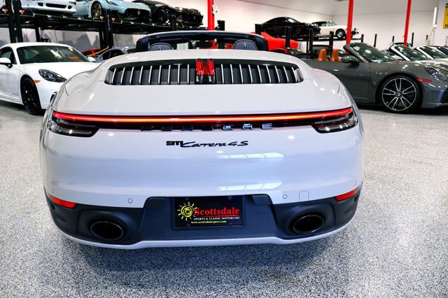 2024 Porsche CARRERA 4S CABRIOLET WHITE...986 Miles...Special 4S CAB!! - 23044978 - 16