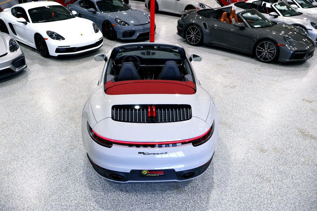 2024 Porsche CARRERA 4S CABRIOLET WHITE...986 Miles...Special 4S CAB!! - 23044978 - 17