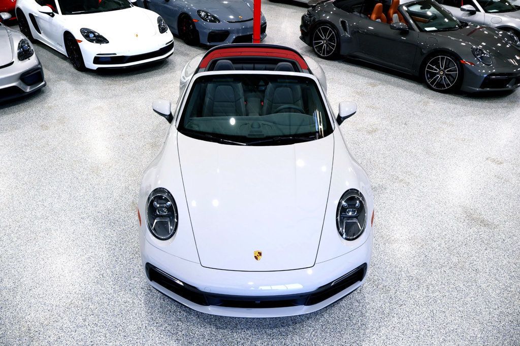 2024 Porsche CARRERA 4S CABRIOLET WHITE...986 Miles...Special 4S CAB!! - 23044978 - 18