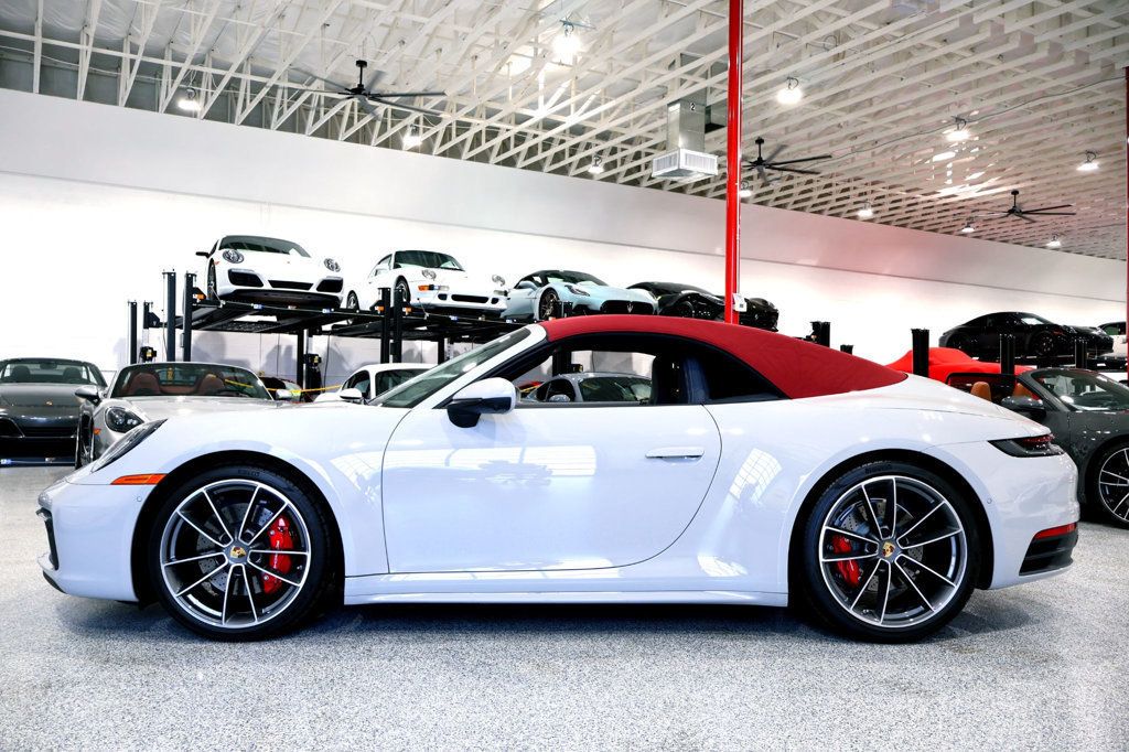 2024 Porsche CARRERA 4S CABRIOLET WHITE...986 Miles...Special 4S CAB!! - 23044978 - 2