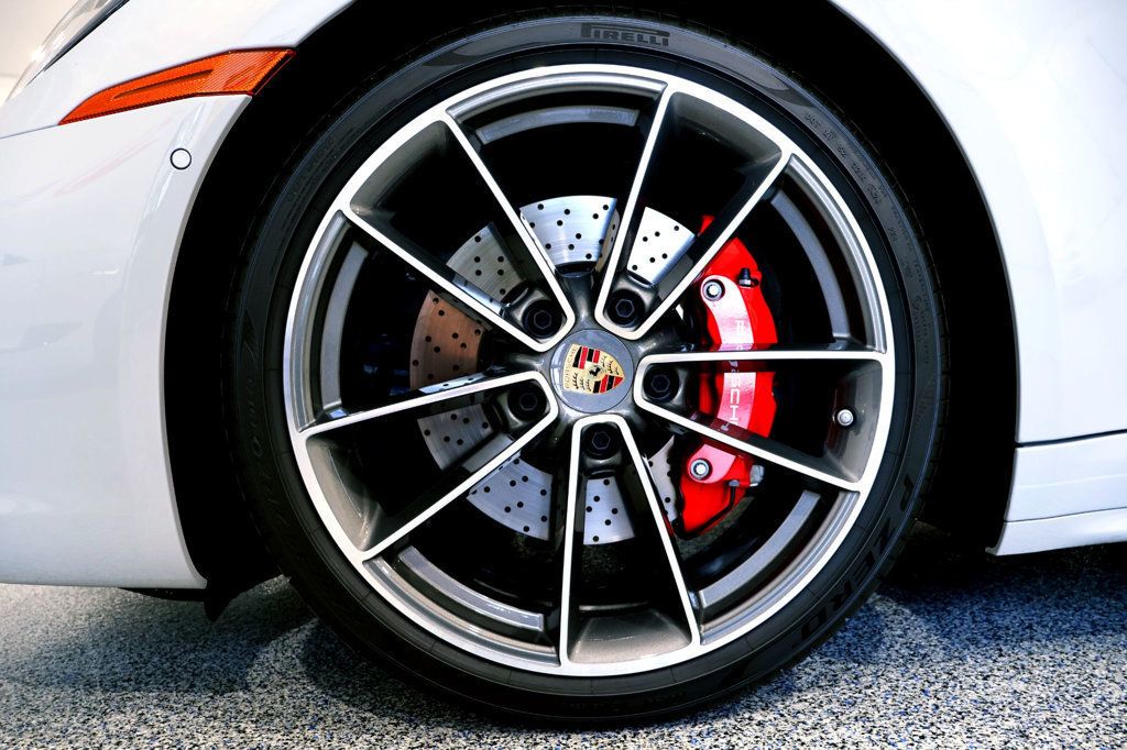 2024 Porsche CARRERA 4S CABRIOLET WHITE...986 Miles...Special 4S CAB!! - 23044978 - 33