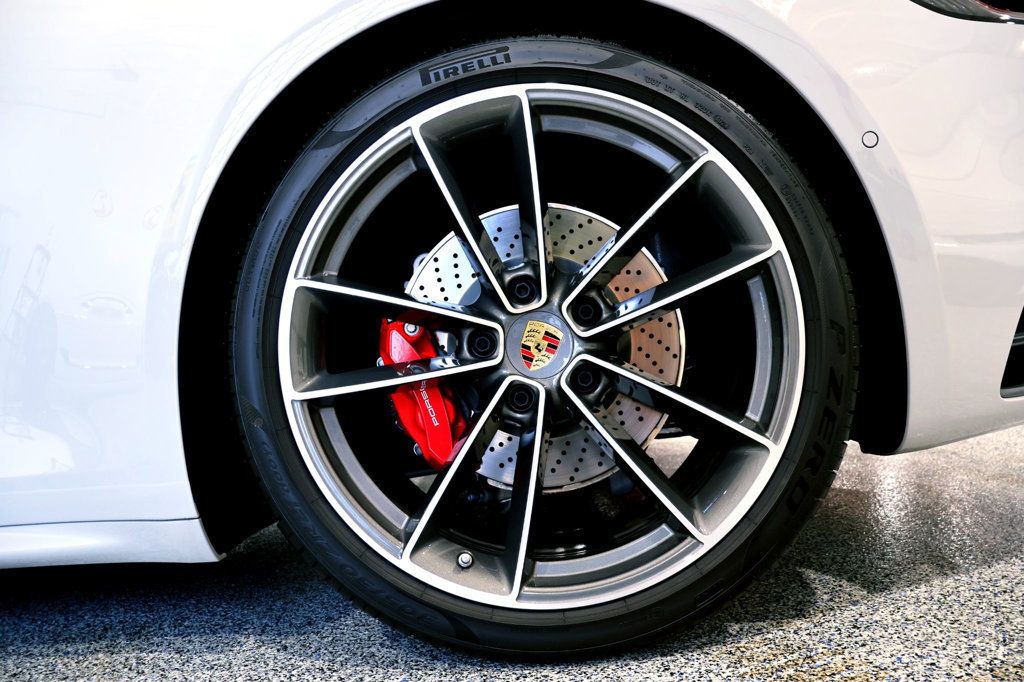 2024 Porsche CARRERA 4S CABRIOLET WHITE...986 Miles...Special 4S CAB!! - 23044978 - 34