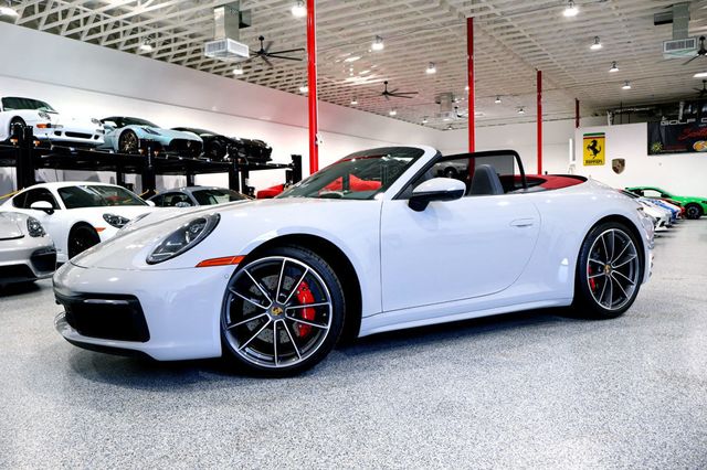 2024 Porsche CARRERA 4S CABRIOLET WHITE...986 Miles...Special 4S CAB!! - 23044978 - 4