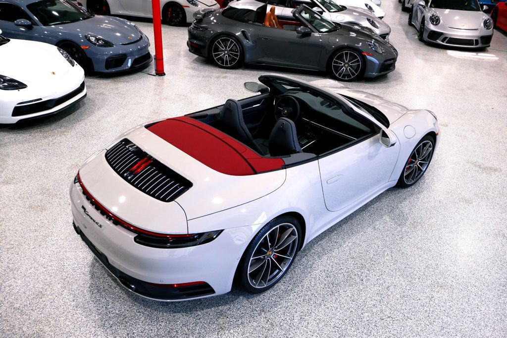 2024 Porsche CARRERA 4S CABRIOLET WHITE...986 Miles...Special 4S CAB!! - 23044978 - 6
