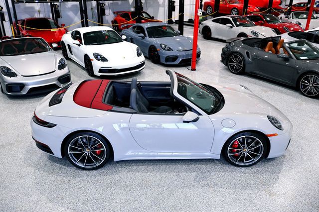 2024 Porsche CARRERA 4S CABRIOLET WHITE...986 Miles...Special 4S CAB!! - 23044978 - 7