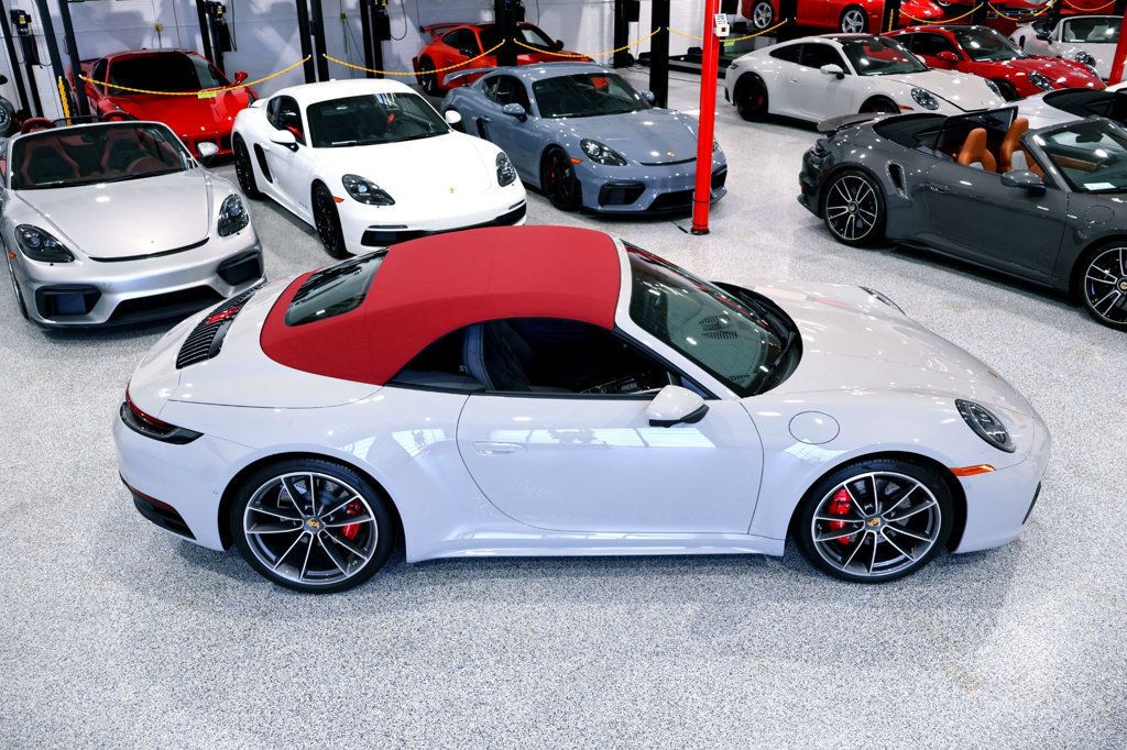 2024 Porsche CARRERA 4S CABRIOLET WHITE...986 Miles...Special 4S CAB!! - 23044978 - 8