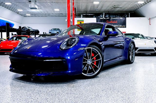 2024 Porsche CARRERA 4S COUPE GENTIAN BLUE...6,350 Miles...Loaded 4S!!   - 22876746 - 2