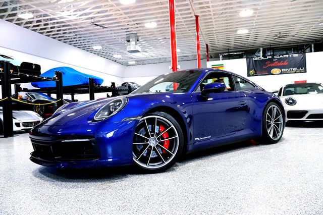 2024 Porsche CARRERA 4S COUPE GENTIAN BLUE...6,350 Miles...Loaded 4S!!   - 22876746 - 4