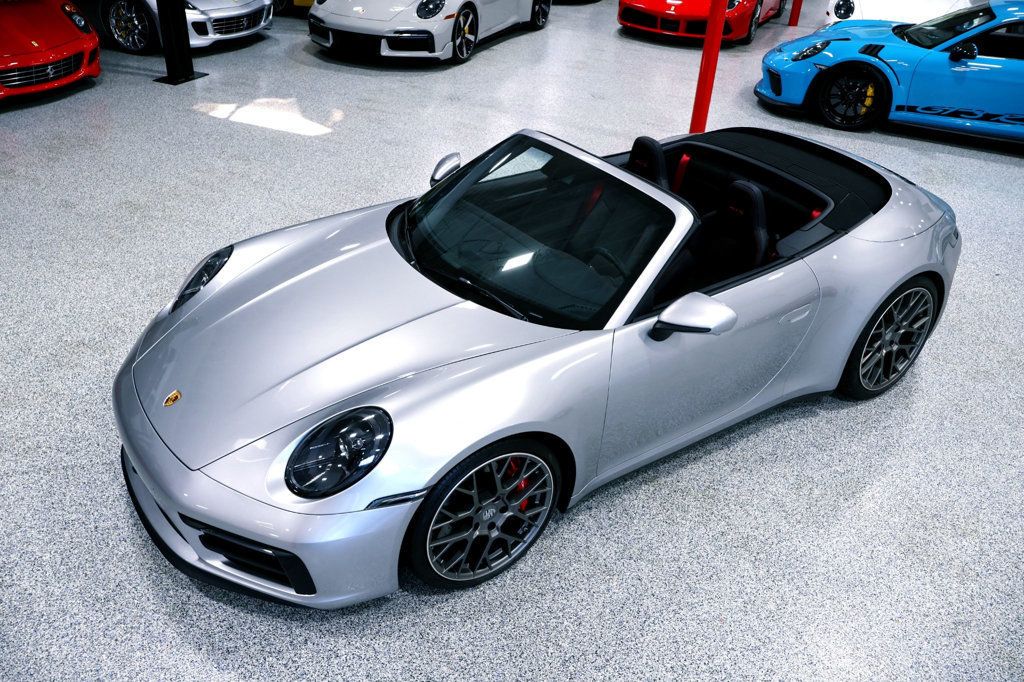 2024 Porsche CARRERA GTS CABRIO GT SILVER...5,995 Miles...Rare GTS CAB!!  - 22900632 - 0