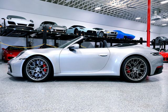 2024 Porsche CARRERA GTS CABRIO GT SILVER...5,995 Miles...Rare GTS CAB!!  - 22900632 - 2