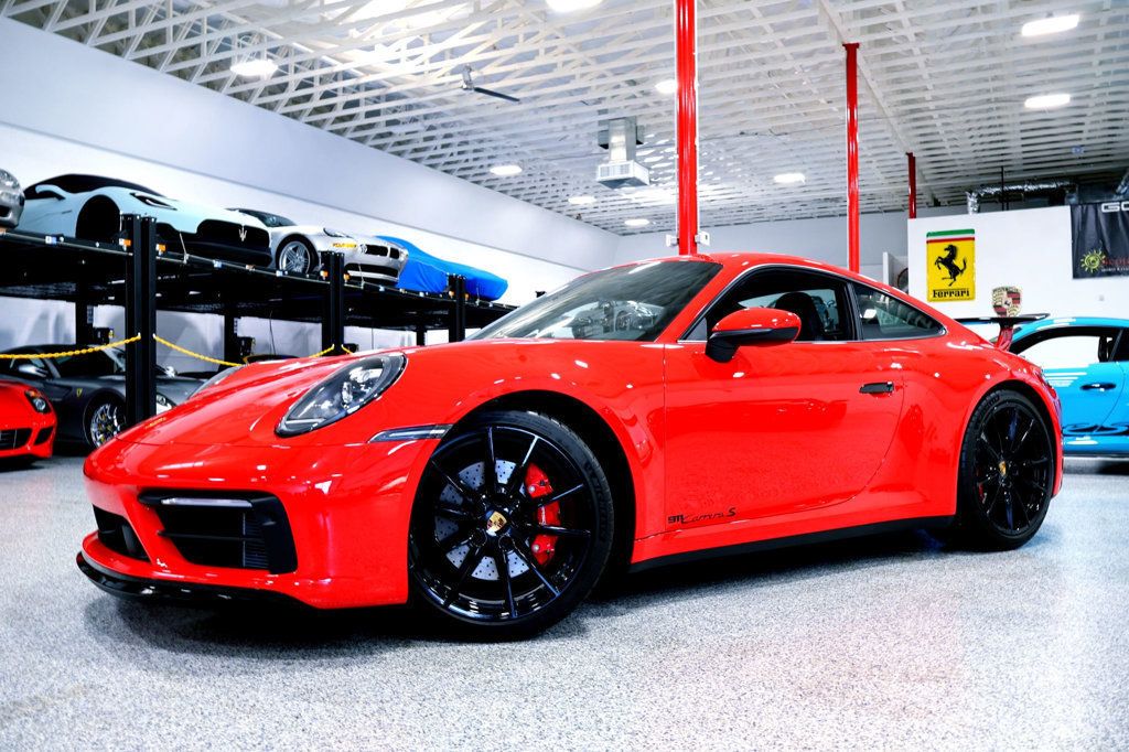 2024 Porsche CARRERA S AEROKIT GUARDS RED...2,419 Miles...7sp Manual, AEROKIT - 22900809 - 4