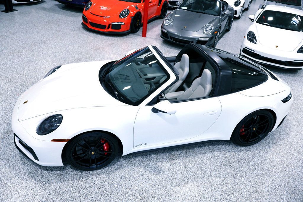 2024 Porsche CARRERA TARGA 4GTS WHITE...696 Miles...Rare TARGA 4GTS   - 22865409 - 0