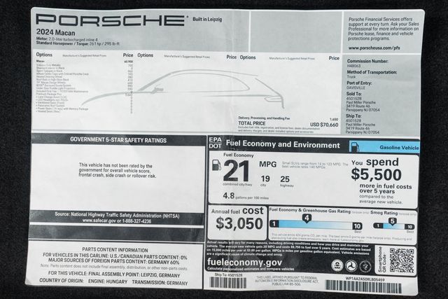 2024 Porsche Macan Base - 22937480 - 47