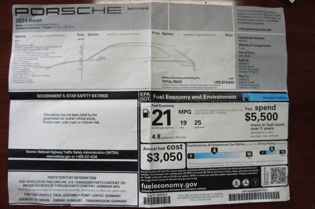 2024 Porsche Macan Premium Plus package, 21" Rims - 22882558 - 59