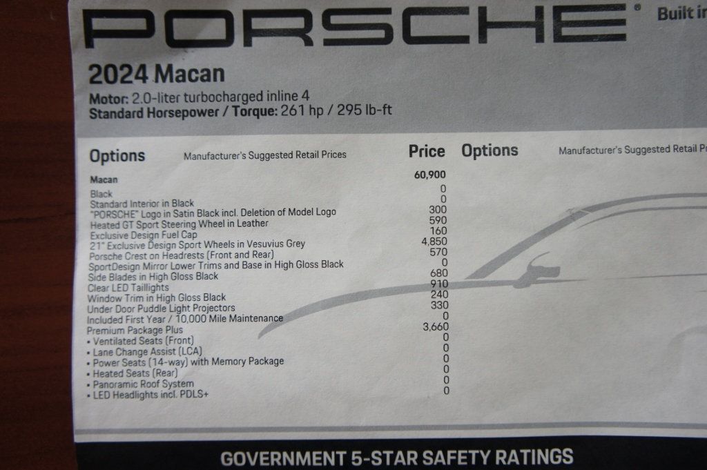 2024 Porsche Macan Premium Plus package, 21" Rims - 22882558 - 62