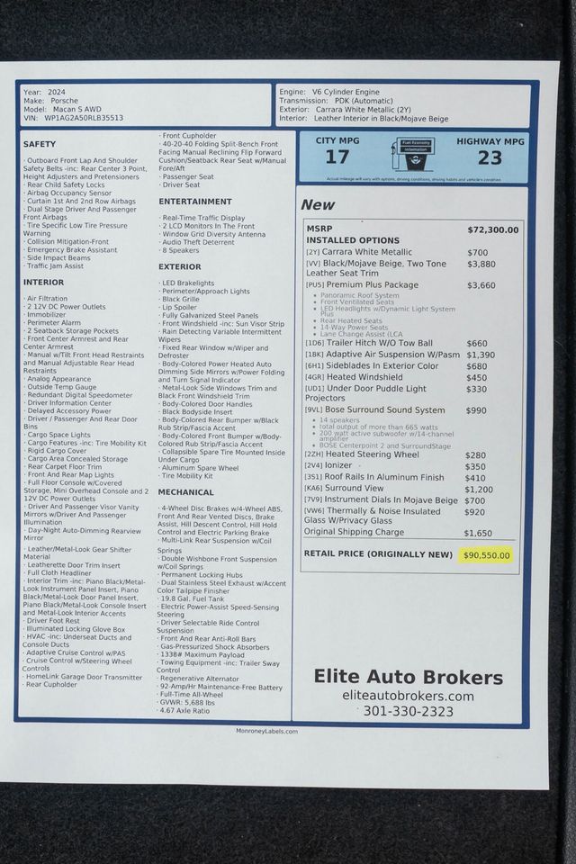 2024 Porsche Macan S - 23072642 - 52