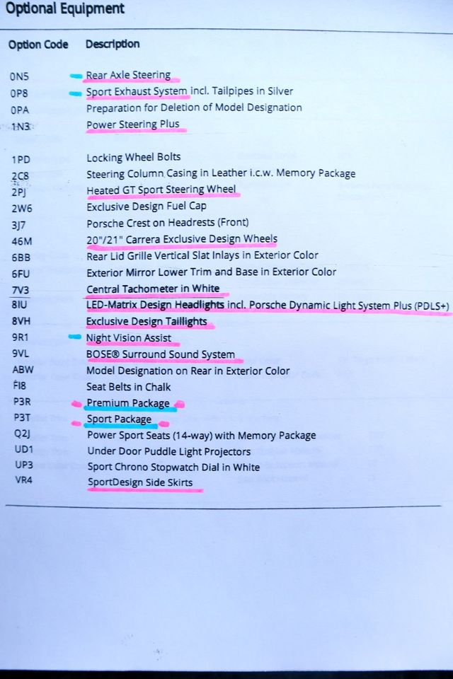 2024 Porsche TARGA 4S WHITE...SORRY SOLD!! - 22785129 - 22