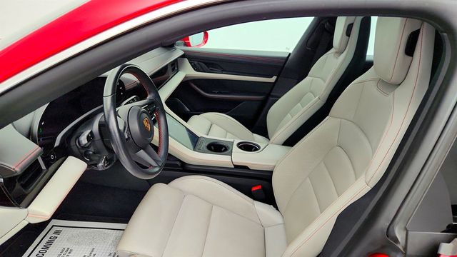 2024 Porsche Taycan 4S AWD w/ Premium Pkg & Deviated Stitching Two-Tone Leather Int. - 22936124 - 24