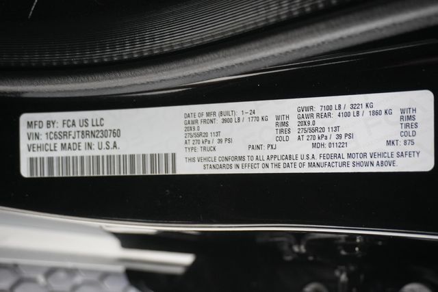 2024 Ram 1500 Laramie 4x4 Crew Cab 5'7" Box - 22997865 - 32