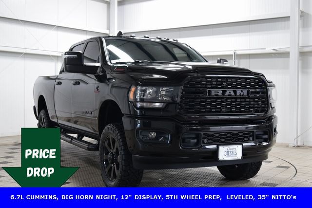 2024 Ram 2500 Big Horn Night Edition Leveled - 22879928 - 0