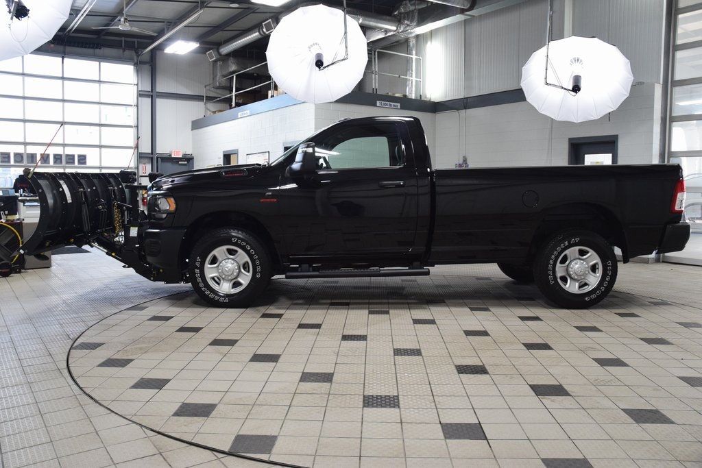 2024 Ram 3500 3500 REG CAB 4X4 * CUMMINS * 8' BED * NEW SNOW DOGG PLOW! - 22977879 - 2