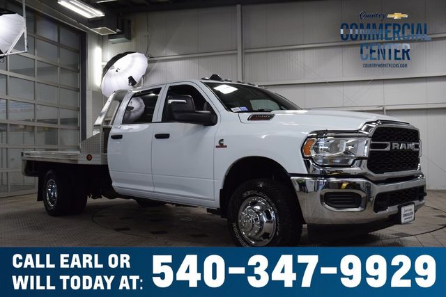 2024 Ram 3500 Chassis Cab 3500 CREW 4X4 * CUMMINS * 9' HILLSBORO FLATBED * 1 OWNER - 22975013 - 0