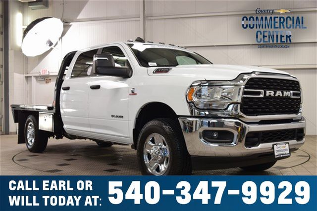2024 Ram 3500 Chassis Cab 3500 CREW SLT 4X4 * CUMMINS * NEW 9' CM FLATBED - 22957749 | Video 1