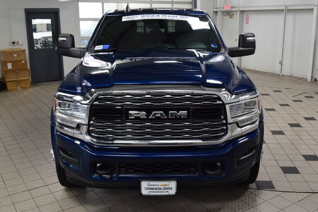 2024 Ram 5500 Chassis Cab 5500 CREW LIMITED 4X4 * CUMMINS * 9' ALUMINUM FLATBED * LOADED - 23060301 - 1
