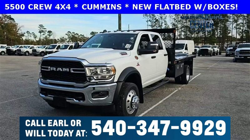 2024 Ram 5500 Chassis Cab Tradesman 4x4 Crew Cab 84" CA 197.4" WB - 22754341 - 0