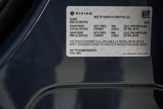 2024 Rivian R1S Adventure - 23000169 - 42
