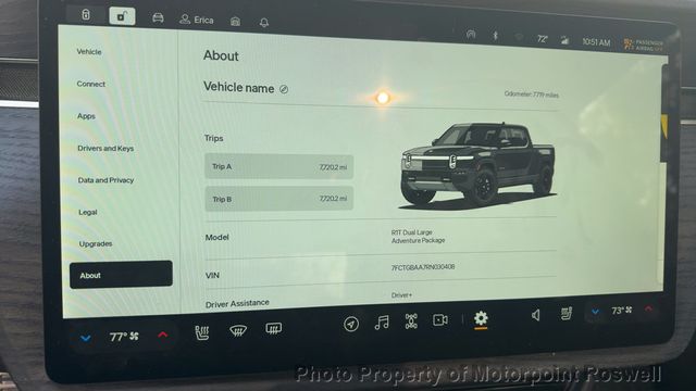 2024 Rivian R1T Adventure Dual-Motor Large Pack - 22965805 - 1