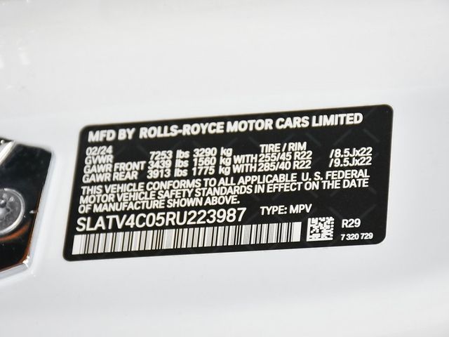 2024 Rolls-Royce Cullinan Base - 22889501 - 26