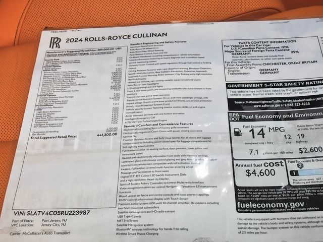 2024 Rolls-Royce Cullinan Base - 22889501 - 84