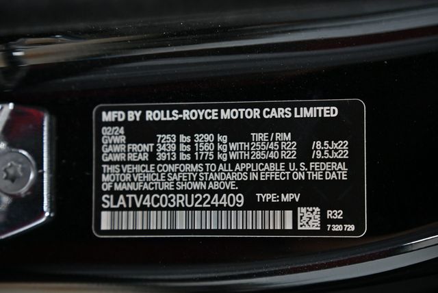 2024 Rolls-Royce Cullinan Sport Utility - 22959765 - 67