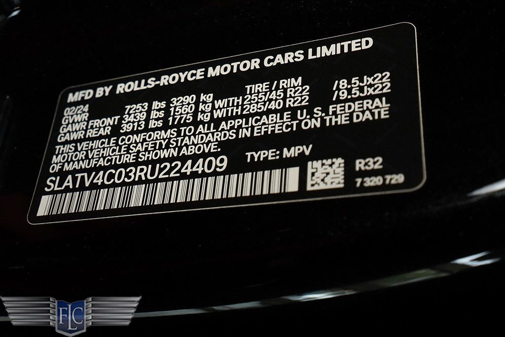 2024 Rolls-Royce Cullinan Sport Utility - 22979404 - 49