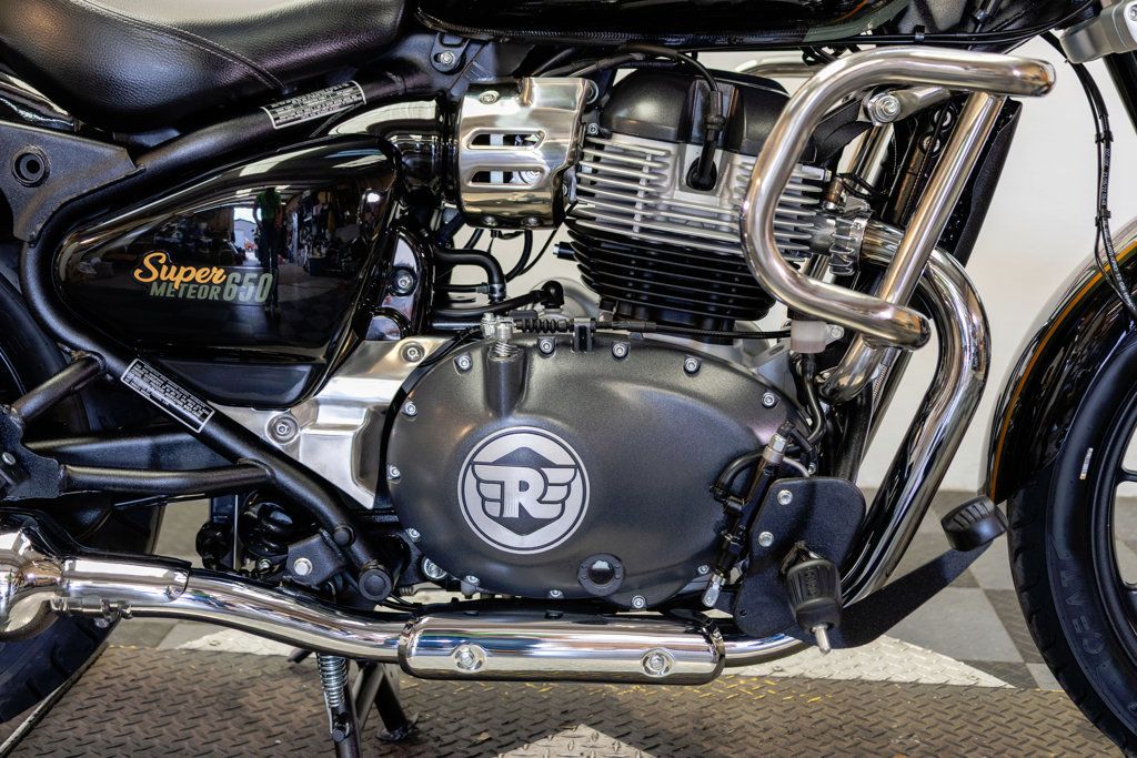 2024 ROYAL ENFIELD SUPER METEOR 650 ABS CERTIFIED PRE-OWNED! - 22998713 - 20