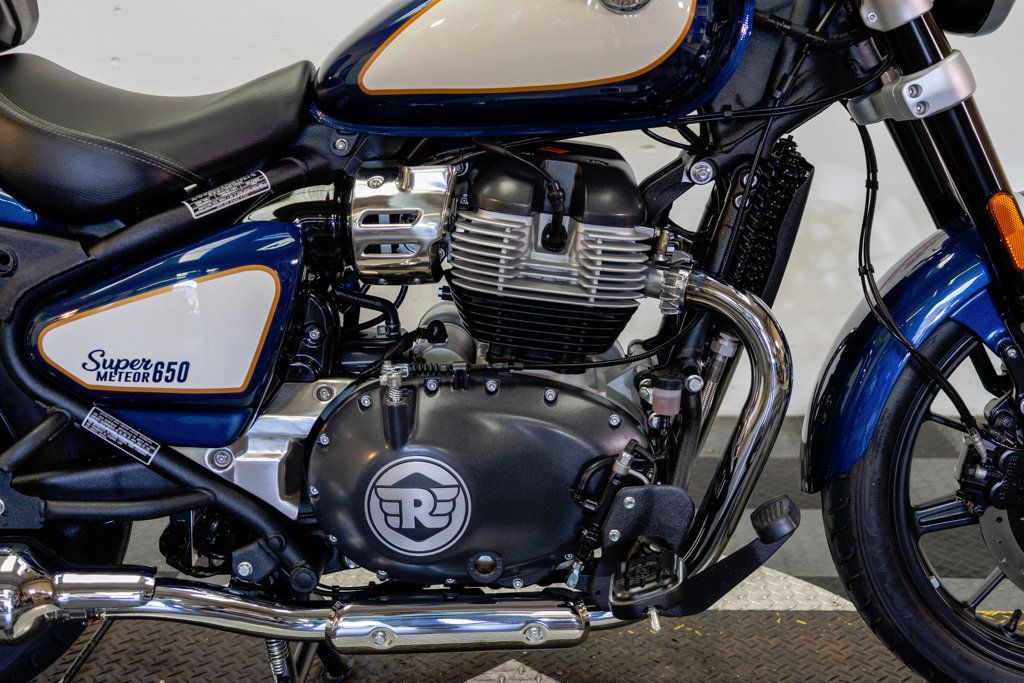 2024 ROYAL ENFIELD SUPER METEOR 650 ABS CERTIFIED PRE OWNED! - 23091067 - 20